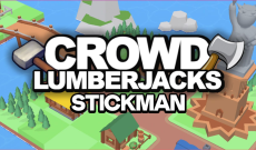 Crowd Lumberjack Stickman